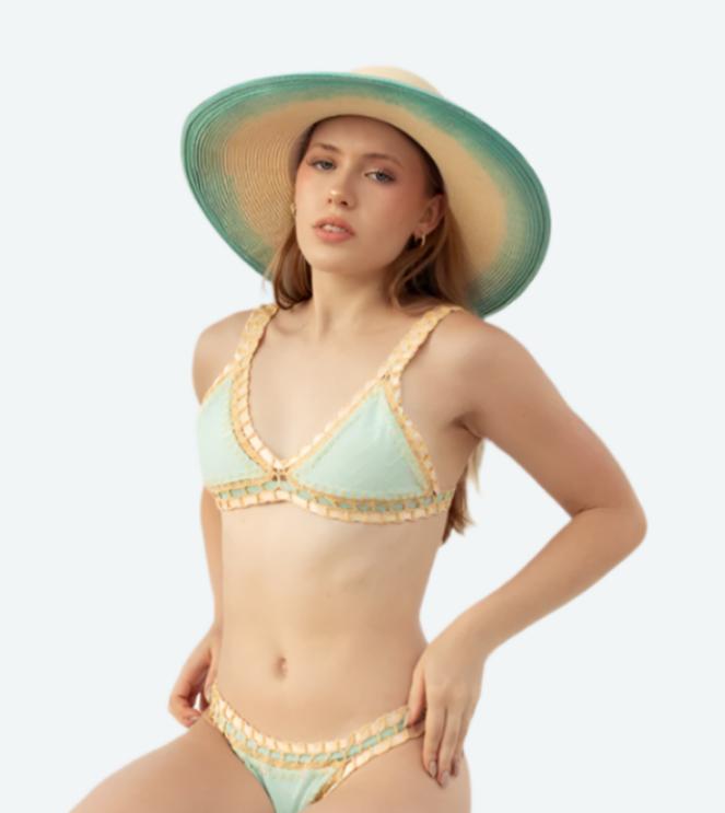 Aquamarine Bikini Bottom | Bikinis Singapore