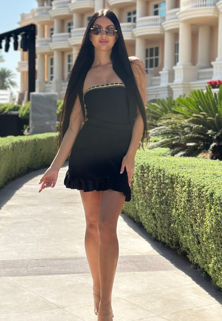 Tropical Island Skirt | Beach Knit Mini Skirt | Beachwear Singapore