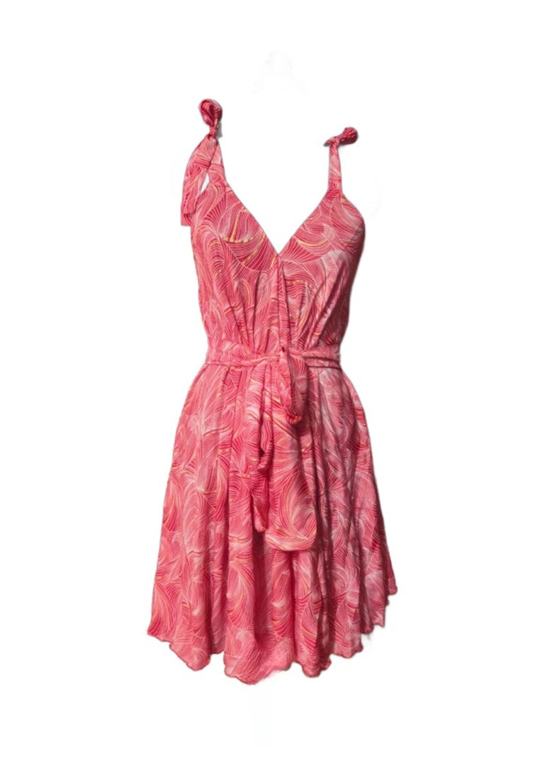 Red Slip In Dress