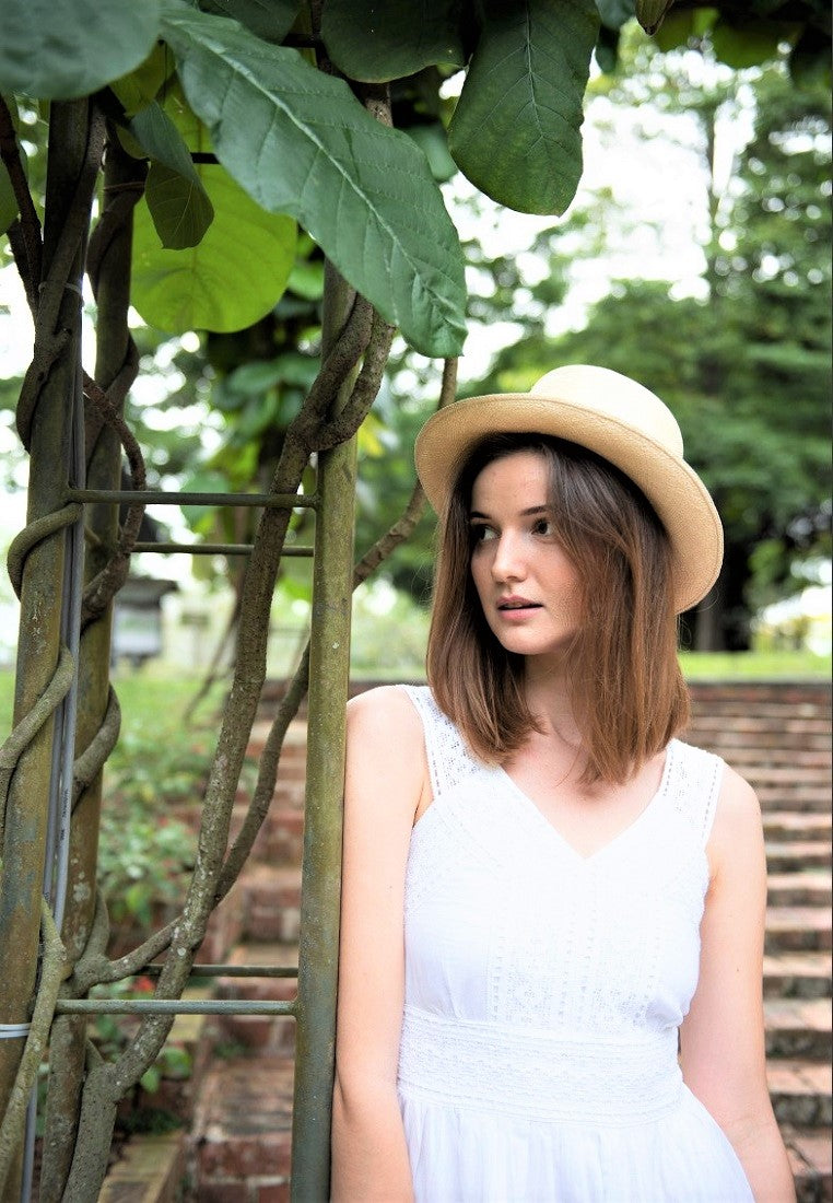 White Cotton Dress