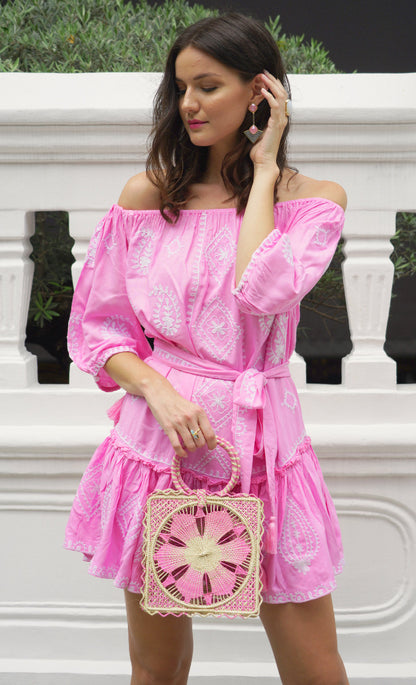 Sunset Off Shoulder Dress