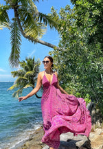 Load image into Gallery viewer, Tropical Maxi Dress
